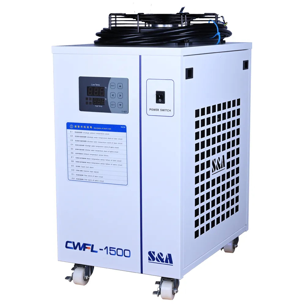 Industrial Chiller For Fiber Laser S&A CWFL-1500